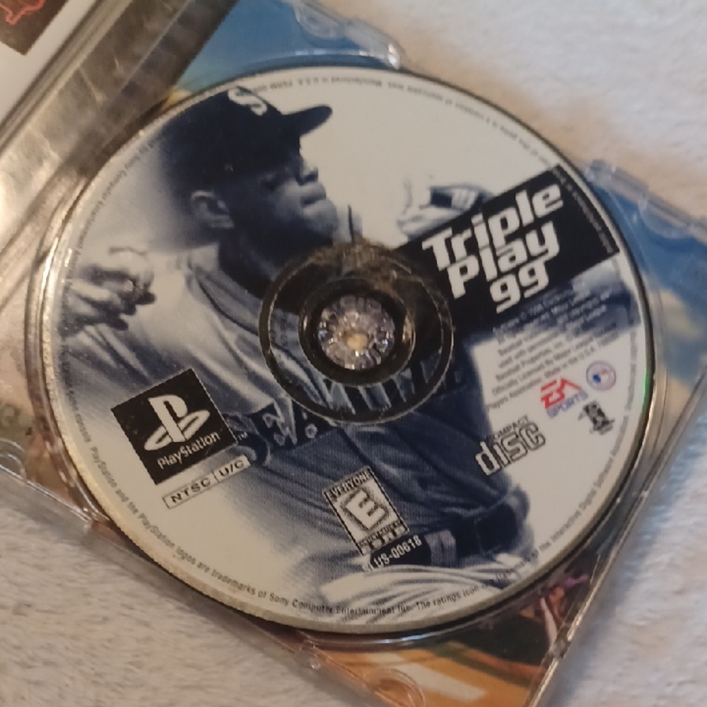 Triple Play 99 PlayStation Game Disc